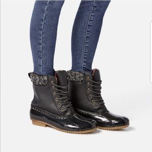 JustFab duck boots
